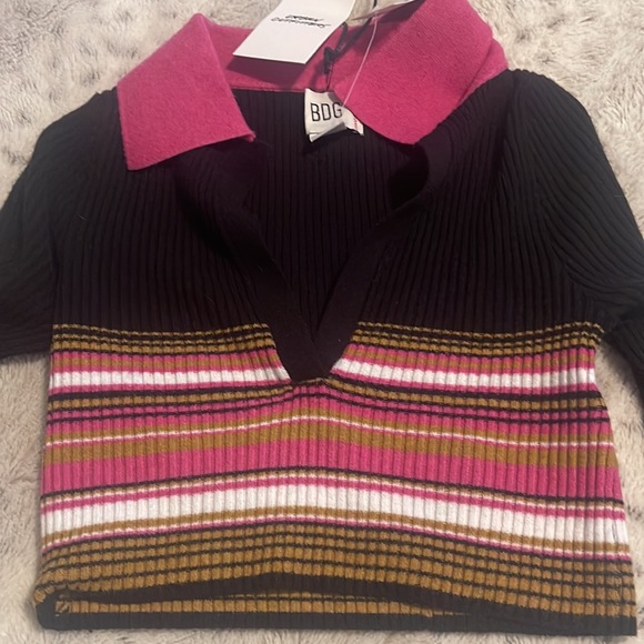 Urban Outfitters Low cut long sleeve shirt - Picture 3 of 5